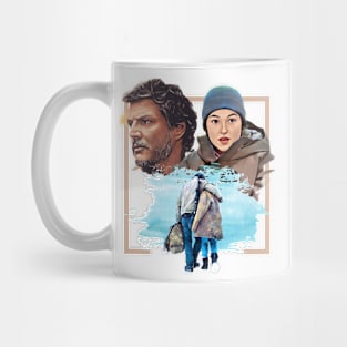 the last of us tv series " TLOU " tshirt sticker etc. design by ironpalette Mug